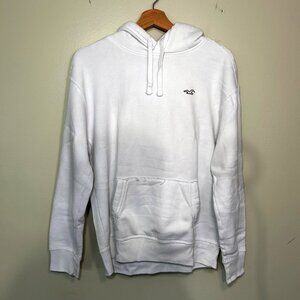 Hollister - coop Pull over Hoodie - Medium - White, black - color-wheel logo